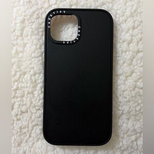 Casetify Black Impact iPhone 15 Case